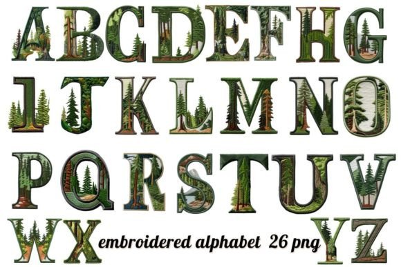 Faux Embroidery Alphabet Set Review